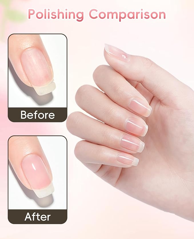 12PCS 4 Sided Nail Buffer Block, Shine Nail Files and Buffers