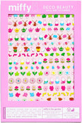 Deco Beauty Miffy in the Garden-Super Thin & Easy-to-Apply Nail Art with the Cutest Designs-Durable & Long-Lasting Nail Art Stickers and Decals for Women, for DIY At-Home Manicures&Salon-Quality Nails
