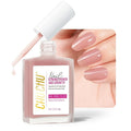 Nail Repair Strengthener for Women: 8 in 1 Dusty Peach Nail Hardener Extra Strong and Growth - Protein Nail Polish Hardener Ridge Filler Concealer for Weak and Damaged Nails 15ml