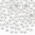 Beadsland Flat Back Crystal Rhinestones Round Gems for Nail Art and Craft Glue Fix, Crystal, 10mm, SS50/144pcs