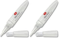 Bliss Kiss Refillable Cuticle Oil Pen for Nails - Empty 8 ml Squeeze Nail Oil Pen with brush applicator from 2-Pack