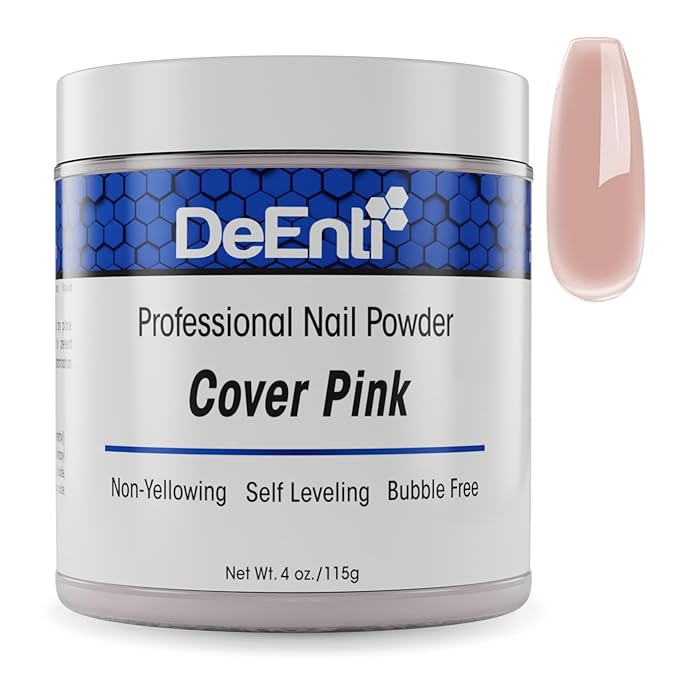 Acrylic Nail Powder - 4oz Cover Pink|Professional Grade, Bubble-Free Acrylic Powder for Nails | Long-Lasting, Chip-Resistant Nail Acrylic Powder for Carving, Extensions & Fake Nails