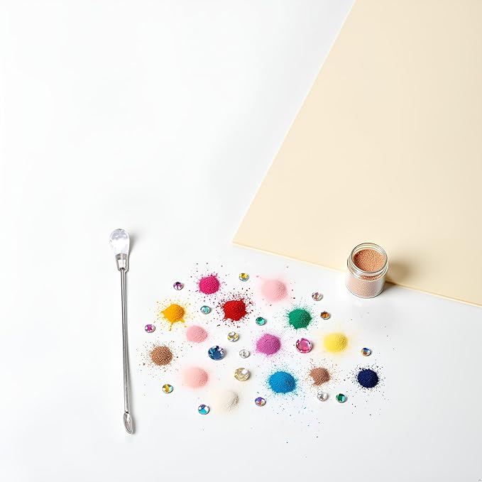 White Nail Art Stirring Rod DIY Tools Spoon Spatula Needle Stick for Powder Liquid Glue Rhinestone Acrylic UV Gel Mixing Manicure Accessories, Nail Art Brushes