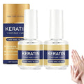 gearvix Keratin 3-Day Nail Renewal Oil, Keratin & Amino Acid Nail Strengthening Treatment Oil, High-Gloss Quick-Dry Fast Hydration (2PCS)