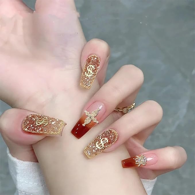 Halloween Nail Charms,68pcs Ghost Head Spider Cross Nail Gems with Rhinestones,Retro Skeleton Planet Crosses Gold Silver Alloy Nail Art Jewelry Decoration for DIY Halloween Nail Design Crafts