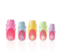 LOVFUL Short French Tip Press on Nails Glazed and Unbothered | Handmade Acrylic Press ons | Reusable Fake False Nails | Square Classic Regular 1.3in | H609-L