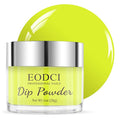 1 Oz/28g Fluorescent Yellow Dip Powder, 1OZ Neutral Nail Dip Powder for Long-lasting 28 Days+ Dip Nail Art French Manicure Nail Starter & Professional Home DIY Salon Use