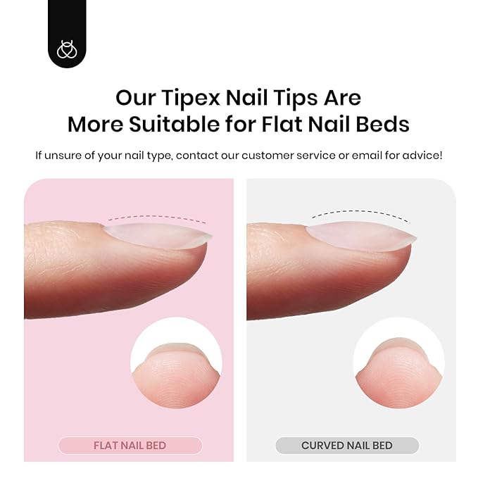 Beetles Tipex Instant Apex Nail Tips, 512Pcs Long Stiletto Pre-Building & Pre-Etched Half Matte Thicker Acrylic Nails Strong Full Cover Extension Press on Nails