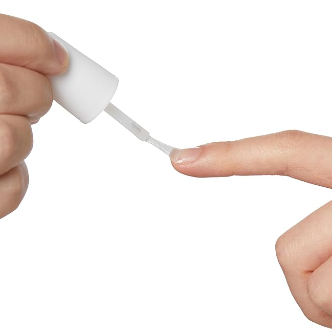 KISS PowerFlex Brush-On Nail Glue for Press On Nails, Ultra Hold Flex Formula Nail Adhesive, Includes One Bottle 5g (0.17 oz.) with Twist-Off Cap & Brush Applicator (Pack of 2)