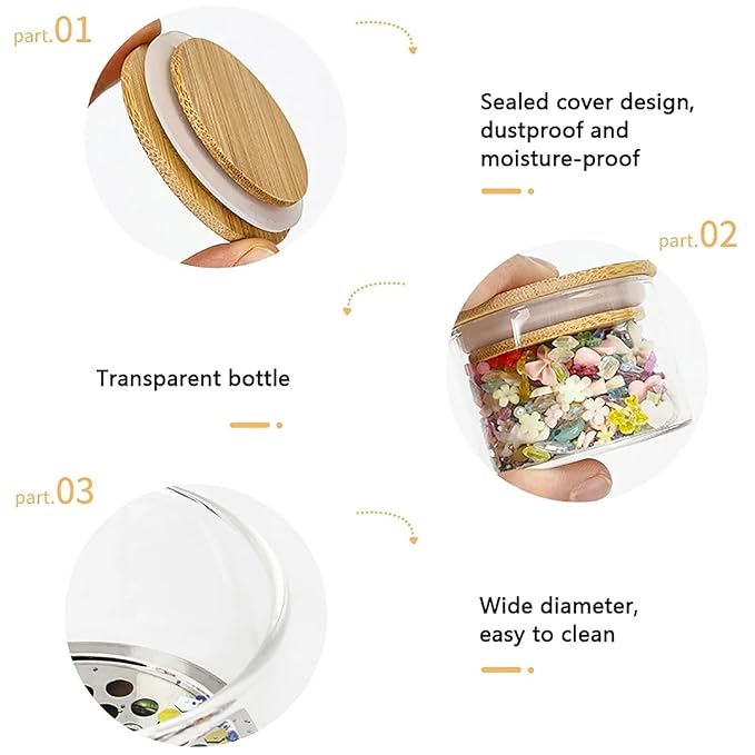 Nail Brushes Washing Cup, Dappen Dish with Lid & Mesh Layered Acrylic Nail Brush Cleaner Nail Art Brushes Washer for Nail Sequins Glitter Powder Manicure Brush Clean Cup Nail Tool