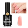 Beetles Builder Gel for Nails HEMA-Free,Pristine Grace Nude Pink 7 in 1 Strengthening Apex Building Nail Extension for Beginners DIY Salon at Home,Nude Builder Nail Gel,UV & LED Lamp Needed