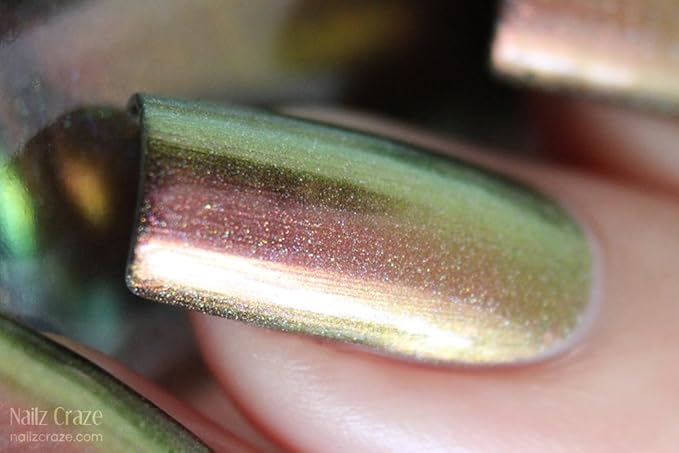 ILNP Nostalgia (H) - Gold, Green, Red, Bronze, Copper Holographic Ultra Chrome Color Shifting Nail Polish