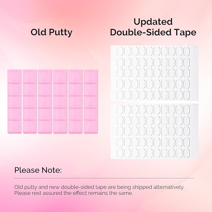 MelodySusie Nail Stand for Press Ons, 2 Sets Aurora Acrylic Magnetic Base for Painting Display Holder with Reusable Adhesive Putty for Home DIY Salon Supplies