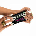 PSYTONE Fake Nails Green Press on Nails Long Stiletto Acrylic False Nails Full Cover Stiletto Fake Nails Acrylic Press on Nails Long Nude False Nails Full Cover Nails for Women and Girls 30 PCS