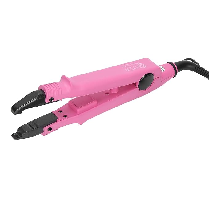 Brrnoo Hair Extension Fusion Bonding Tool, Ceramic Heater Surface Hair Iron for All Types of Hair Extensions, #2, 2.5m Cord, 25W