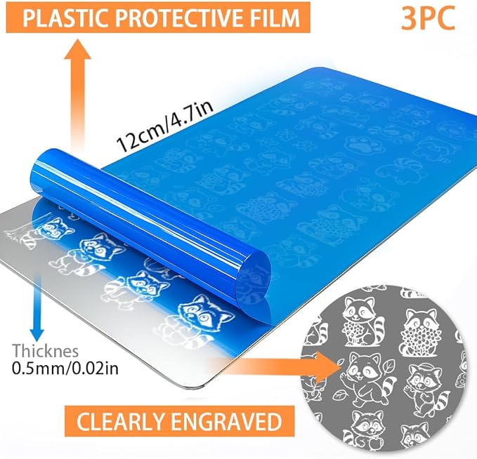 PH PandaHall 3pcs Animals Nail Stamping Plates Cute Cats Dogs Nails Art Templates Pets Raccoons Manicure Image Plates Lovely Puppy Nail Art Stencils for Women Manicures Salon Design Printing