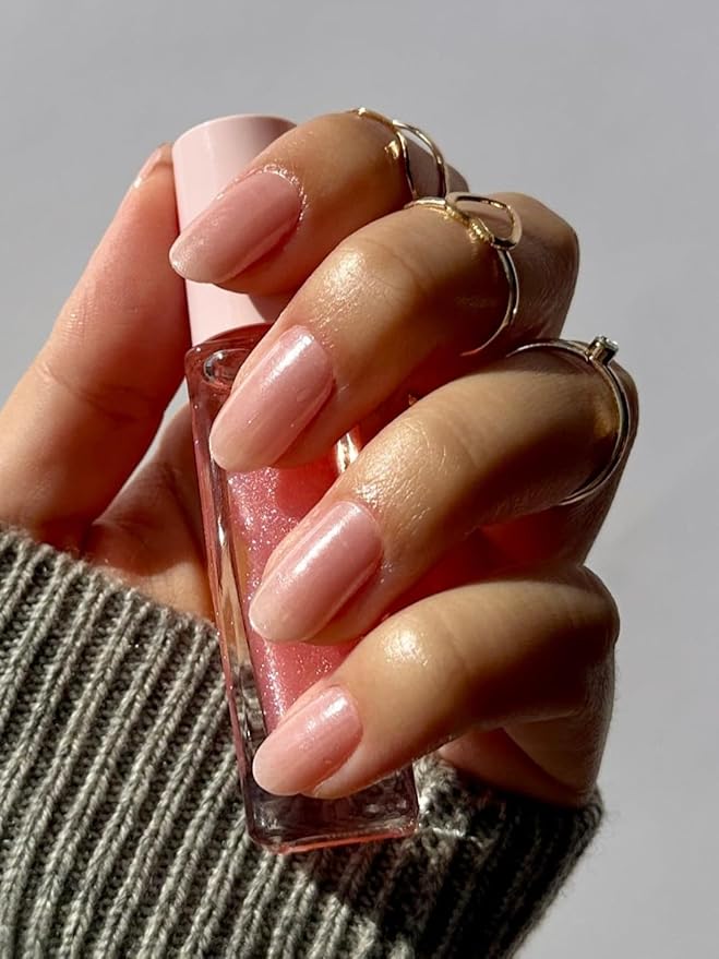 Semi Cured Gel Nail Strips (Rosé)