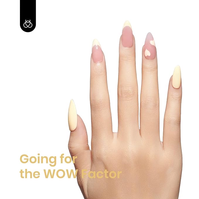 Beetles Yellow Gel Polish - Lemon Cheese 15ML/0.51Fl Oz, Pastel Yellow Gel Nail Polish, Soak Off UV LED Lamp Pastel Nails Art, Long-Lasting Manicure Salon DIY Home Easter Spring Nails - Gifts for Her