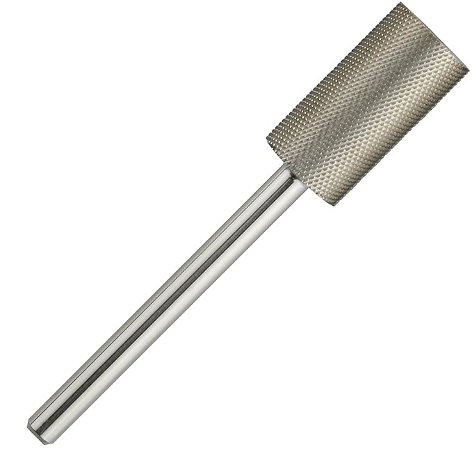 C & I Large Barrel Nail Drill Bit, Chamfer Edition, Professional E-File for Nail File Machine, Designed to Remove Nail Gels, Acrylics, and other nail color covers 3/32” (Extra Fine - XF)