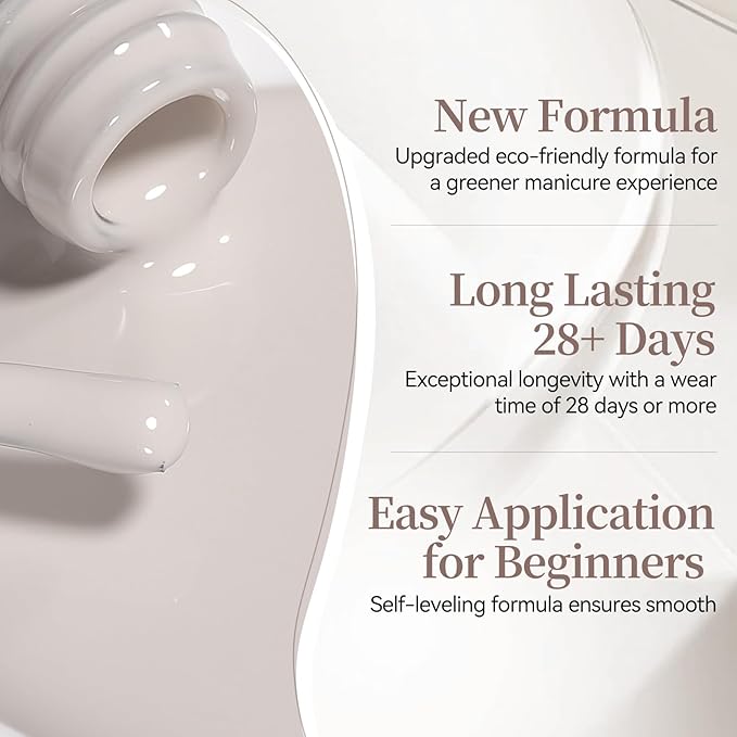 Born Pretty Nude Gray Pink Gel Nail Polish Set 6 Colors Cream Milky White Beige Gray Pink Neutral Gel Polish Soak off U v Gel Polish Kit for Salon Manicure and Nail Art DIY at Home