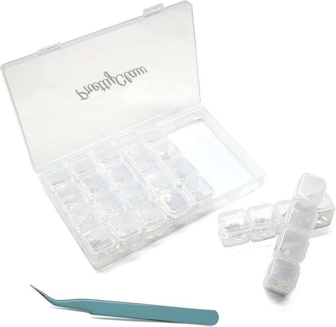 PrettyClaw Nail Art Set 28 Styles Nail Charms (1000+ Pieces) (Set #4)