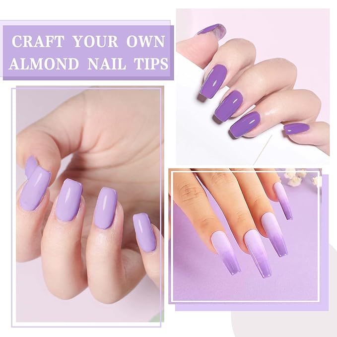 JR 9pcs 15ml Nail Gel Polish Set Purple Gel Polish Kit UV LED Soak Off Polish Home DIY Nail Art Gift H