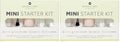 Dazzle Dry Complete Starter Mini Kit | Step 1 - Nail Prep, Step 2 - Base Coat, Step 4 - Top Coat, Transform - Ridge Filler & Revive - Polish & Top Coat Thinner. (Pack of 2)