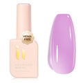 Hema Free Rubber Builder Base Gel, Soak Off Enhancement Hypoallergenic Building Gel for Nail Thickening & Repair UV LED Curing Need, DIY Nail Art Manicure