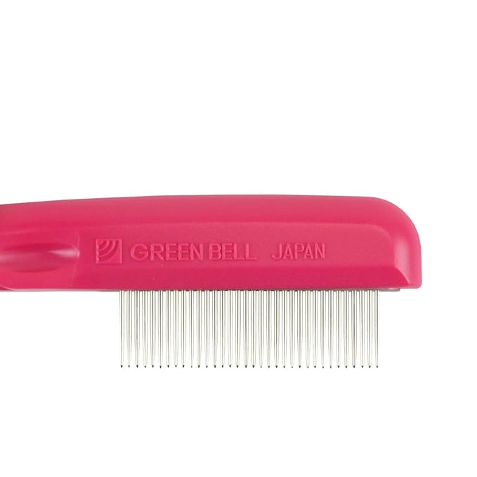 Seki Edge Folding Lash Pin Comb - (SS-603) Eyelash Comb With Stainless Steel Metal Teeth - Eye lash Separator & Removes Excess Mascara - Made in Japan