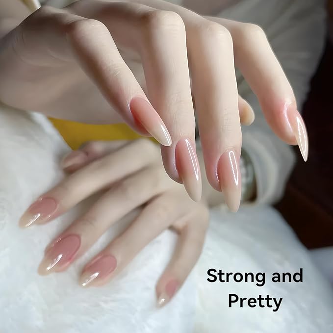 Makartt Clear Gel Builder: Nail Extension, Strong, Self-Levelling, Long Lasting for Strengthener Sculpture Broken Nails Repair Protection, UV LED Lamp Cure Required, Home Salon DIY Manicure 1.06 oz