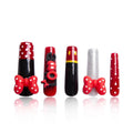 LOVFUL Press on Nails Bowtique| Handmade with Full Covered Crystals| Reusable Fake Nails| Square Mid length 1.7in| H202-S