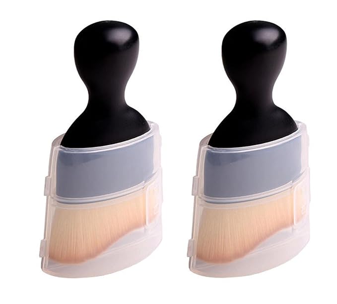Nail Dust Brush for Acrylic Nails, 2 Pack, Soft Bristles, Ergonomic Handle, Nail Art Cleaner