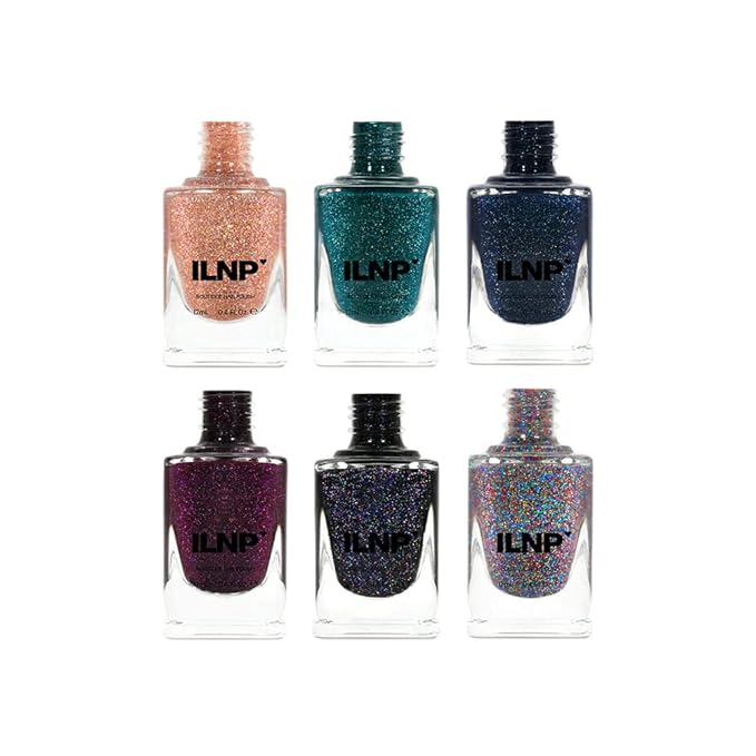 ILNP All Nighter Collection - Holographic Nail Polish Collection