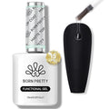 Born Pretty Matte Gel Top Coat, Matte Finish Nail Polish Top Coat Matte Gel Top Coat for Gel Nail Polish, 15ml No Wipe Matte Finish for Long Lasting Gel Nail Art DIY