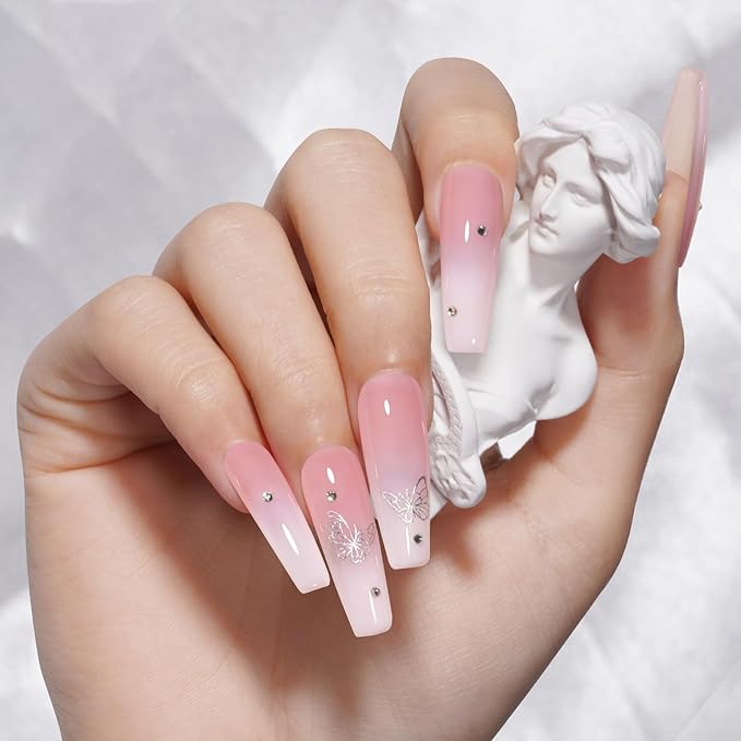 TOMICCA Jelly Pink Gel Nail Polish,15ml Clear Nude Pink Gel Polish,Soak Off Uv Led Cure Needed，Color Long Lasting Sheer Translucent Nail Art Manicure French Salon Diy Design Gifts For Woman