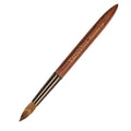 100% Pure Kolinsky Hair Acrylic Nail Brush Sandalwood Handle Professional Manicure Brushes for Powder Nail Acrylic Application - Salon & DIY Nail Art Essentials - Size 16, 1.0 Count