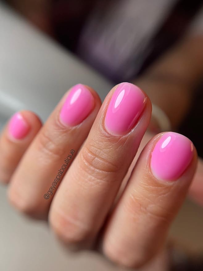 IN.HYPE UV/LED Professional Hard/Builder Gel for Nail Extension/Strengthening/Overlays File Off Pink Magenta #11