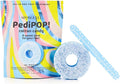 Spongellé Cotton Candy PediPOP! Pedi Buffer & Nail File | All-in-One Pedicure Treatment | Exfoliates, Softens & Cleanses | 30+ Washes | Vegan & Cruelty-Free