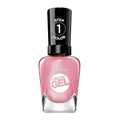 Sally Hansen Miracle Gel Salon Quality Nail Polish | Gel-Like Formula, Two-Step System, No UV Light Needed, Long Lasting | Opaque, Glossy | 250 Shell Yeah | Light Pink Nail Color