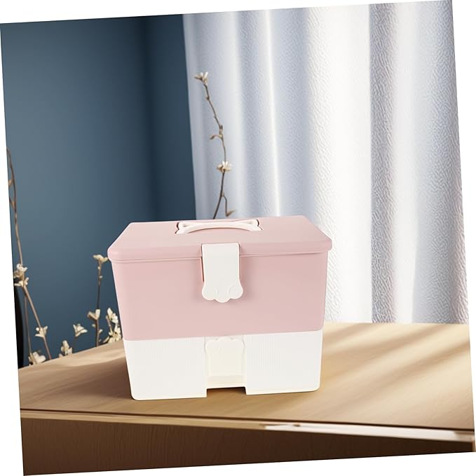 Nail Supply Organizer Case Makeup Box Nail Polish Holder for Travel Home