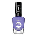 Sally Hansen Miracle Gel Salon Quality Nail Polish | Gel-Like Formula, Two-Step System, No UV Light Needed, Long Lasting | Opaque, Glossy | 607 Knowledge is Flower | Lavender Nail Color