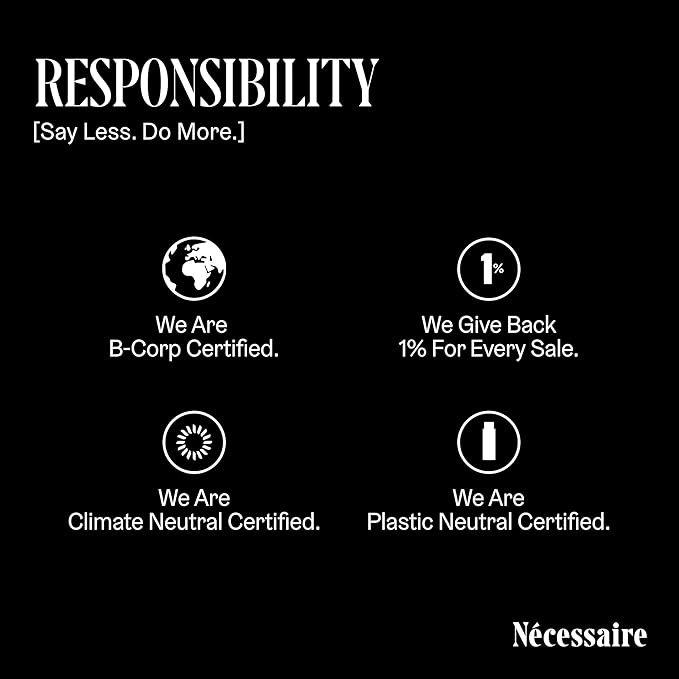 Nécessaire The Hand Retinol. Anti-Age Repair Serum. For Crepiness, Wrinkles, Spots, Brittle Cuticles. 0.25% Pure Retinol. 5% AHA. Dermatologist-Tested. Hypoallergenic. Non-Comedogenic. 2.2 fl oz.