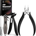 Toe Nail Clipper for Ingrown or Thick Toenails,Toenails Trimmer and Professional Toenail Nipper for Seniors with Stainless Steel Surper Sharp Blades (Podiatrist Nail Clippers Set)