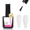 Builder Gel for Nails, 15ml 7 in 1 Builder Gel Nail Polish, LED Lamp Cured for Clear Rubber Base & Strengthener Extensions, Thickening, Repair, Salon-Quality DIY Manicure (Clear)
