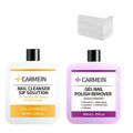 Nail Cleaner & Gel Nail Polish Remover - Polyester Nail Gel Essential Kit(Gel Cleanser set D)