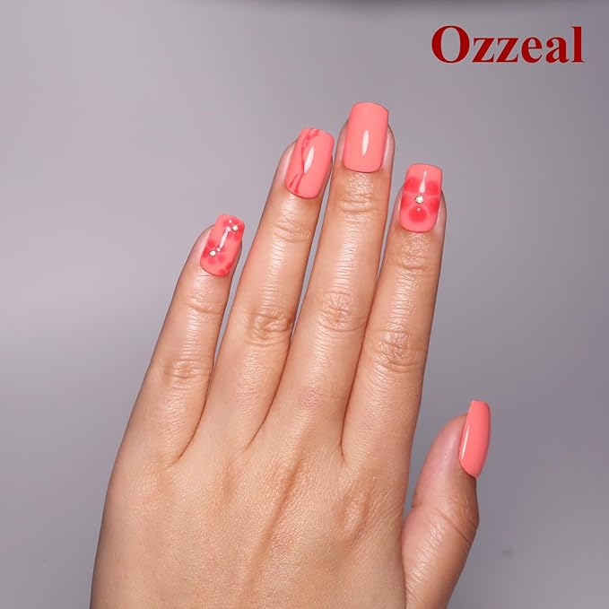 Pastel Gel Polish, 0.5 Fl Oz Light Pink Gel Nail Polish Spring Summer Soak off LED UV Gel Nail Polish Art Starter Manicure Salon DIY Nail Gel Polish