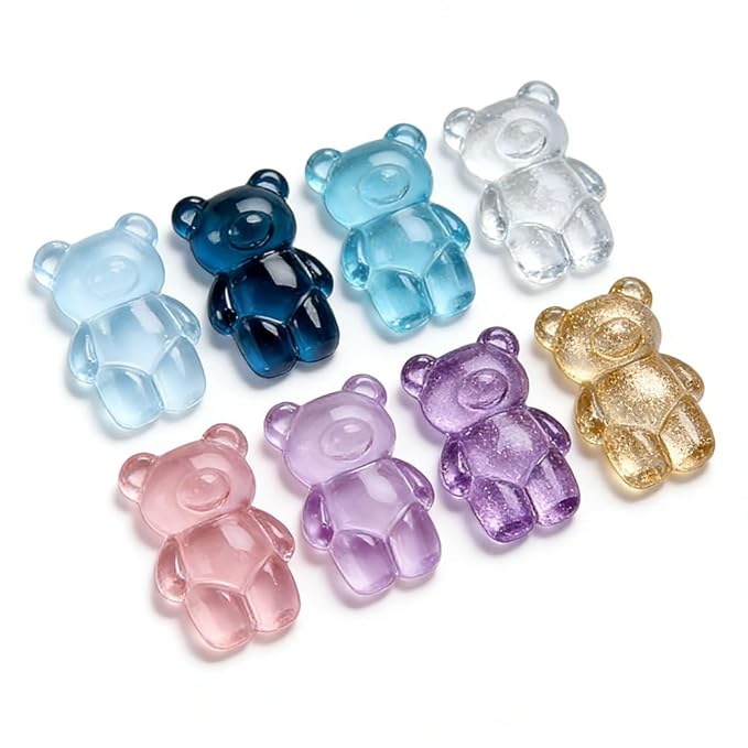 Nail Color es, 50pcs Nail Polish Color Card Transparent Acrylic Nail Polish Color Display Card Cute Cartoon Bear Shaped Nail Art Color Display CardNail Art Display Card