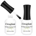 Women Builder Gel for Nails: 2Pcs 7 in 1 Clear Builder Nail Gel Set for Fast Nail Art Set DIY Home Manicure - 15ml Extension Strengthener for Nails Art Design