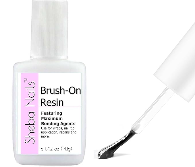 SHEBA NAILS Brush On Resin Precut Silk Nail Wrap Starter Kit