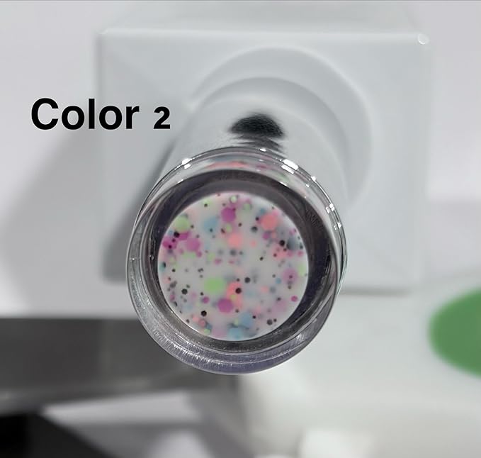Vanzeig's Tutti-Frutti UV Gel Nail Polish Base | Milky Candy-Dipped | Durable Rubber Base Gel for Press-ons & Natural Nails | 15 ml (02)